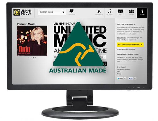 Australian made websites