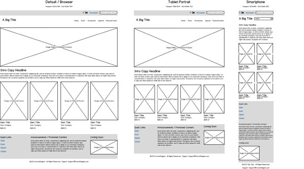 Responsive Balsamiq