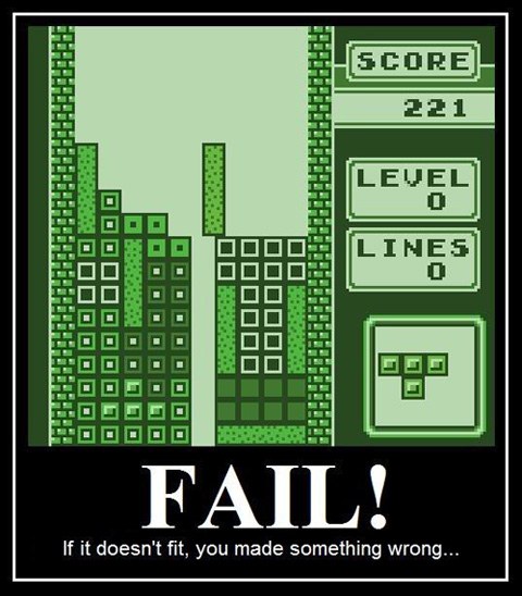 demotivational poster tetris