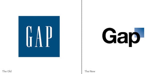 gap logo old new