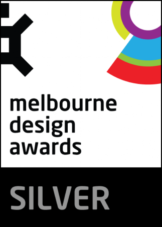 Melbourne Design Awards for Websites Silver Badge