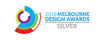 2016 Melbourne Design Silver Award Logo