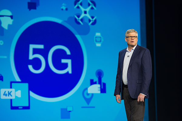5G presentation with Qualcomm CEO 