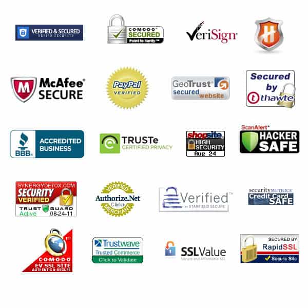 security badges for secure eCommerce website